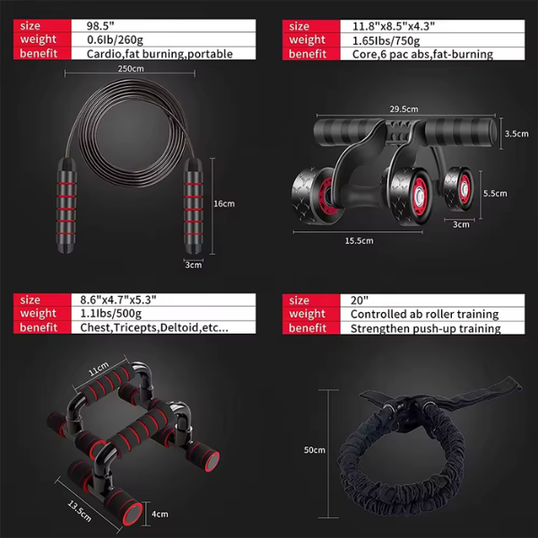 The Official CoreRoll 6-in-1 Multi-functional Lightweight Dynamic Core Trainer