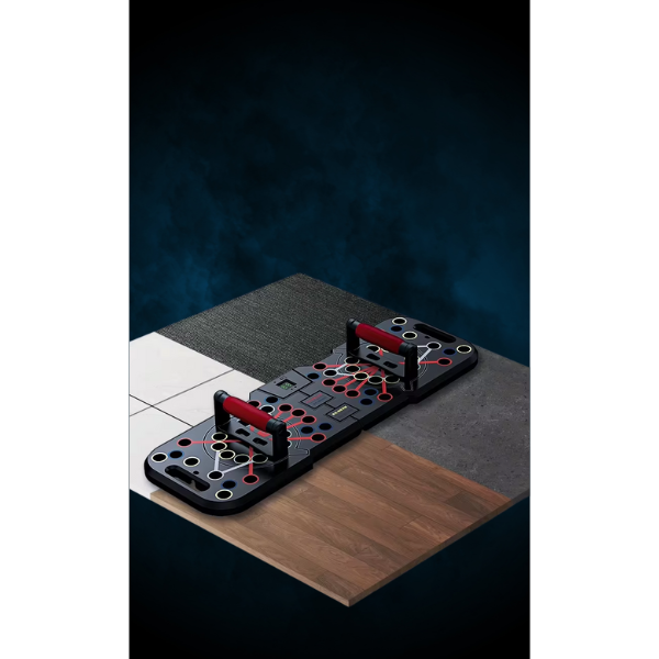 Push Up Board System with Counter Strength Training Equipment Workout