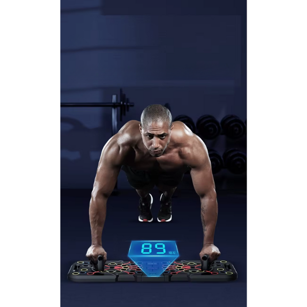 Push Up Board System with Counter Strength Training Equipment Workout