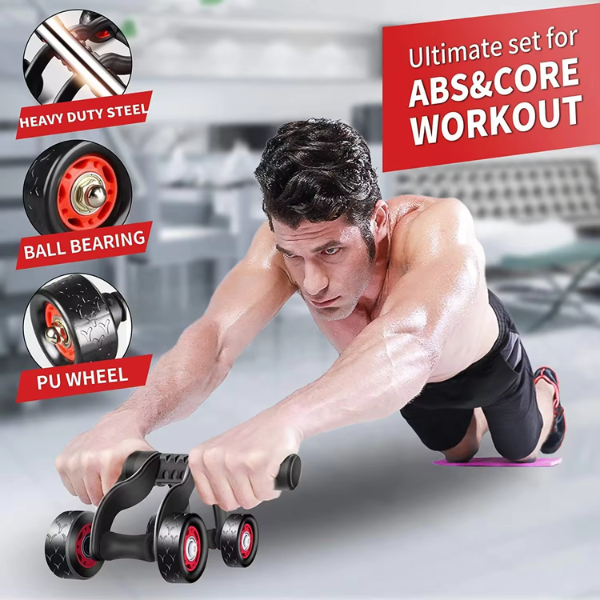 The Official CoreRoll 6-in-1 Multi-functional Lightweight Dynamic Core Trainer